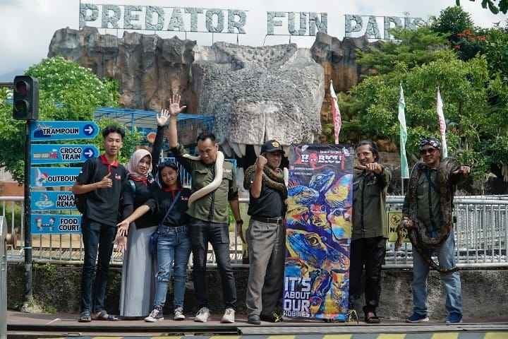 World Snake Day, Predator Fun Park Edukasi Menghadapi Ular Liar
