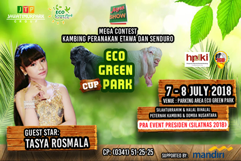 Tasya Rosmala Meriahkan Eco Green Park Cup 2018