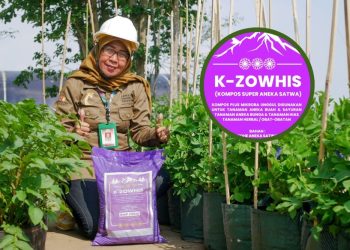 Ibu Kusuma, Kepala Divisi Tata Kelola Limbah Jatim Park 2 Memimpin Program Zero Waste