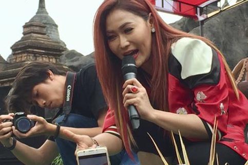 Inul Dan Fbi Goyang Bareng Di Eco Green Park