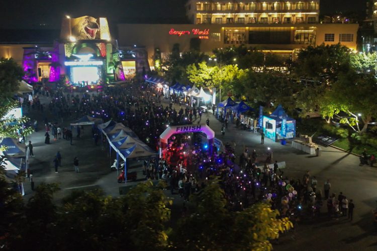 Keunikan Dino Night Run Sukses Menaikkan Level Event Lari Malam Di Indonesia