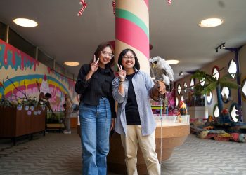 Edukasi Satwa Interaktif Lewat Foto Bersama Bubo Sumatranus Di Fantasy Kids Zoo