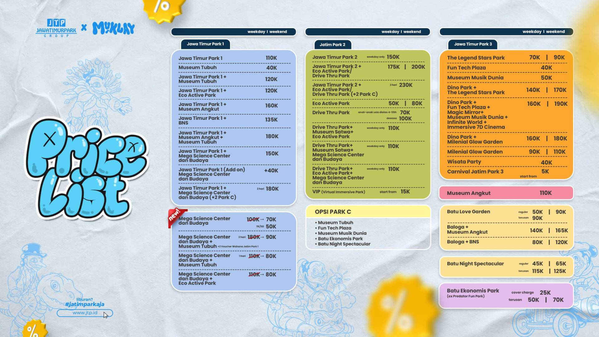 Price List High Season 2025 Web Copy