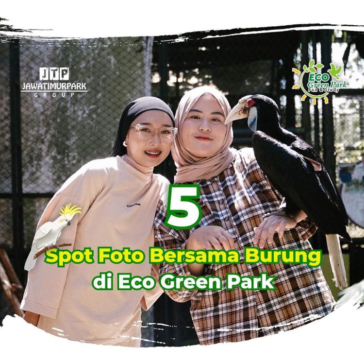 Jangan Terlewat! Ini 5 Spot Foto Favorit Bersama Burung Di Eco Green Park (cover)