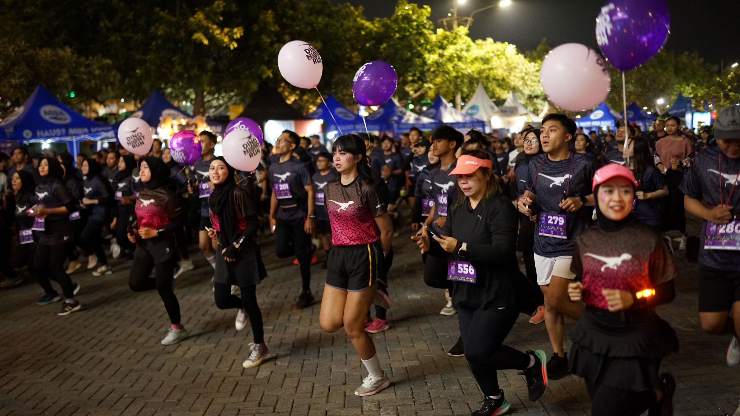 Warmup Dino Night Run By Fitness Plus Dinoyo 4