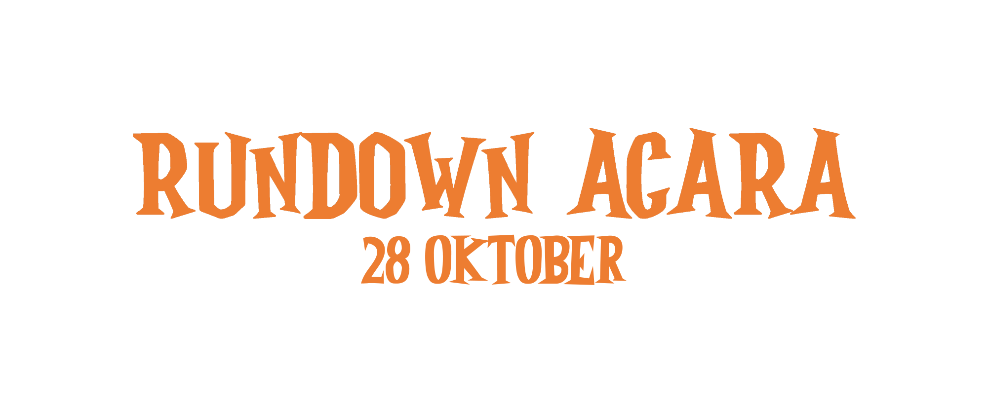 Rundown Halloween Party 28 Oktober