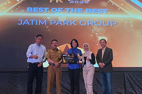 Jawa Timur Park Raih Kemenangan Gold Winner Dan Best Of The Best Pada Public Relations Jatim Awards 2023