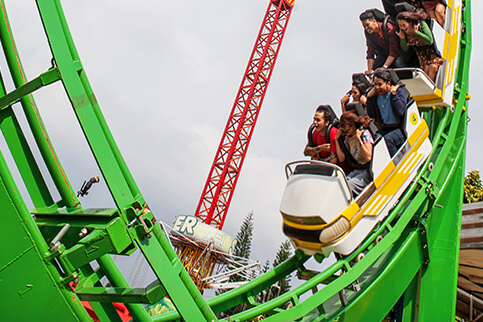Science And Coaster Park Super Loop Coaster Jatim Park 1