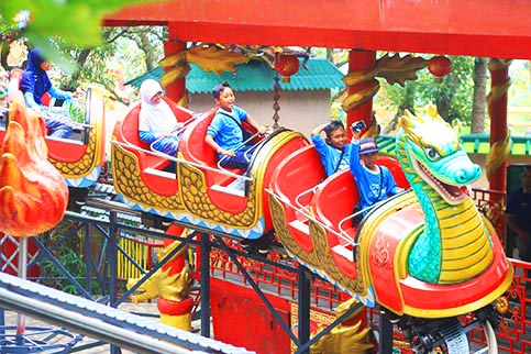 Dragon Coaster di Science Coaster Park Jawa Timur Park 1