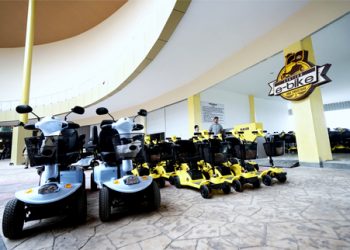 E-Bike Station Fasilitas ramah lingkungan untuk menikmati suasana Dino Park - Jawa Timur Park 3