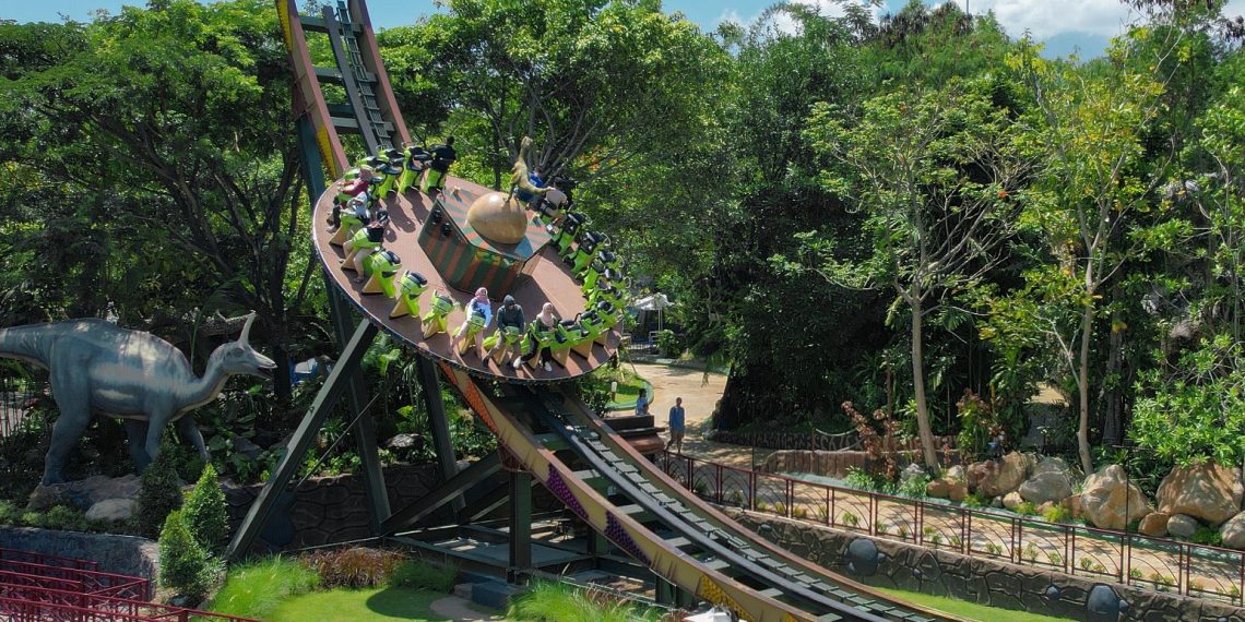 Raptor Spinner Dino Park