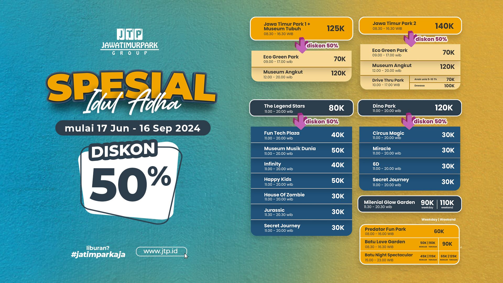 Pricelist JTP