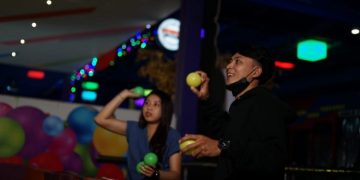 Serunya Main Lempar Bola Bareng Beruang Di Wahana Magic Ball Fun Tech Plaza
