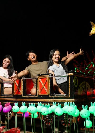 Lampion Milenial Glow Garden di Jatim Park 3