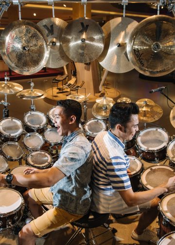 Jadi drummer hebat di Museum Musik Dunia Jatimpark 3