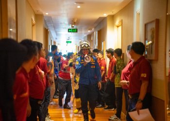 Pelatihan Evakuasi Gedung Bertingkat Dan Pemaparan K3 Pemadaman Kebakaran