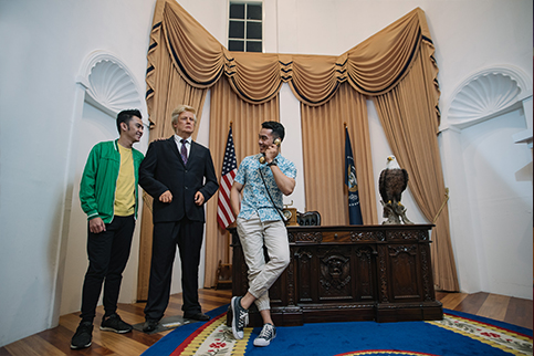 Ruang kerja Presiden Amerika Serikat di The Legend Star Jawa Timur Park 3