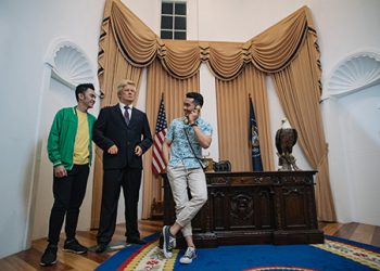 Ruang kerja Presiden Amerika Serikat di The Legend Star Jawa Timur Park 3