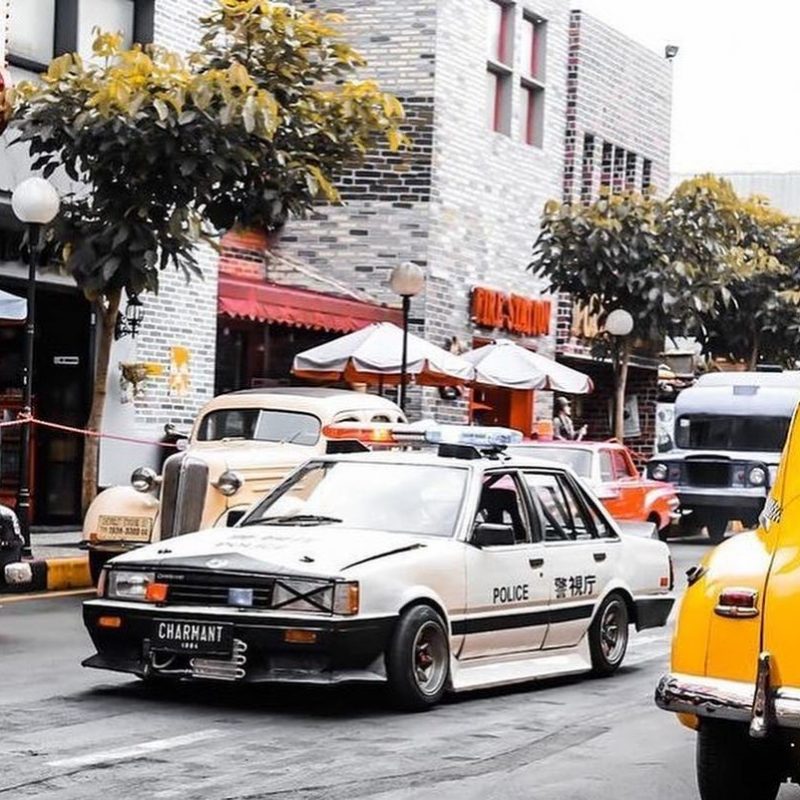Mobil Charmant 1984 Is On Fire Di Museum Angkut