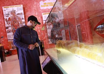 Ahmad Al Habsyi datang ke Museum Tubuh