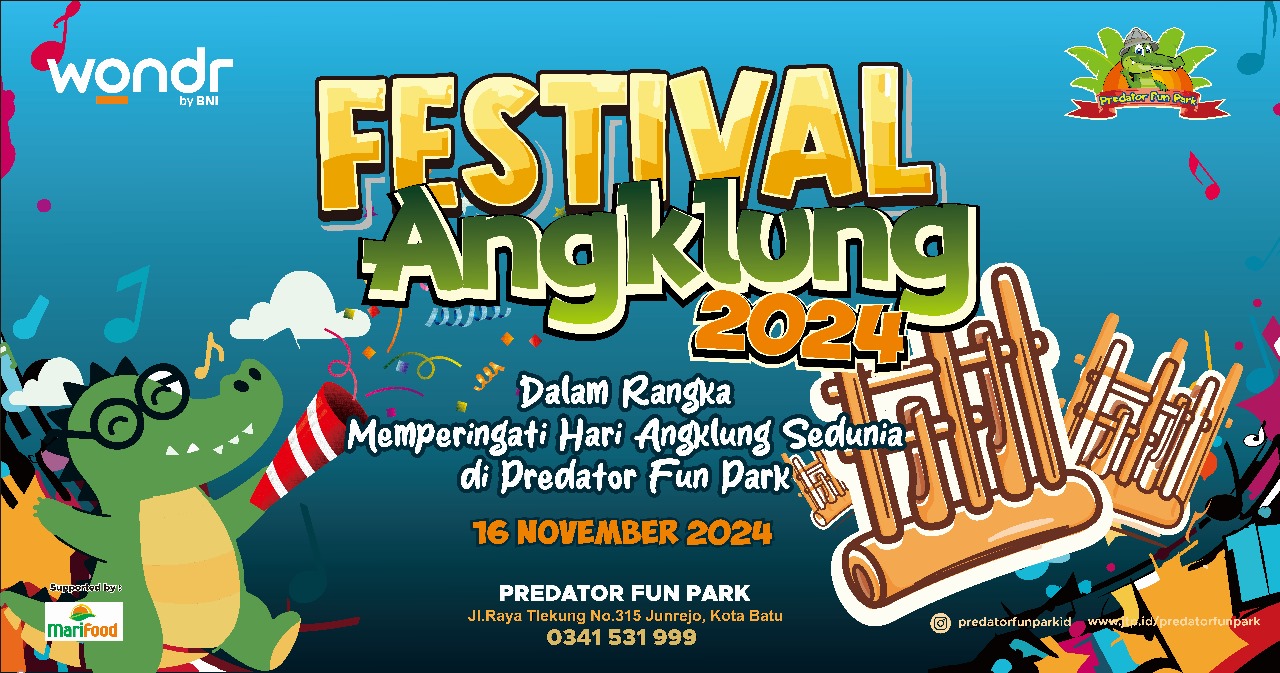 Predator Fun Park Festival Angklung 2024